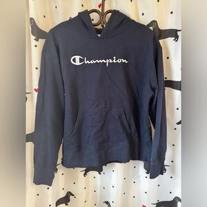 Champion Navy Blue Women's Hoodie